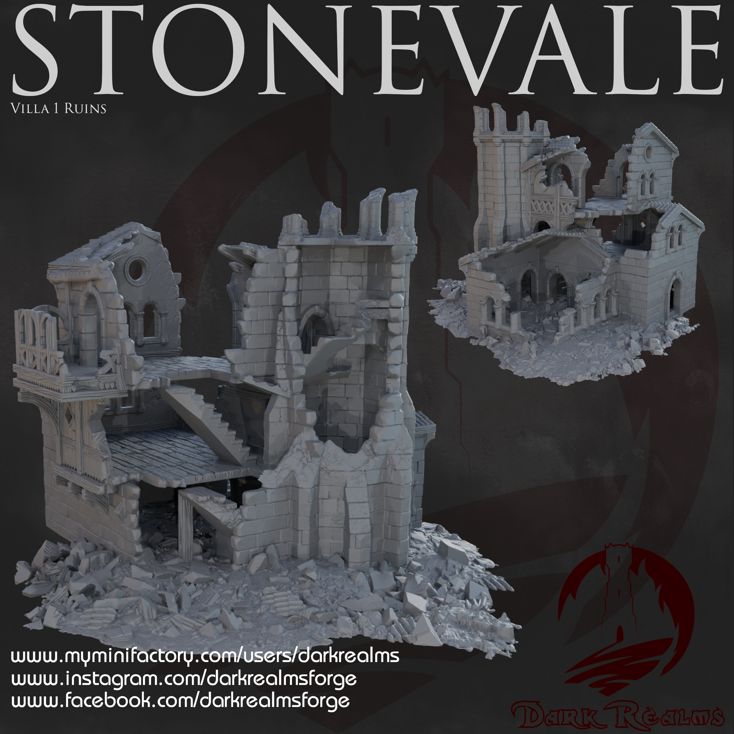 Dark Realms - Stonevale - Villa 1 Ruins